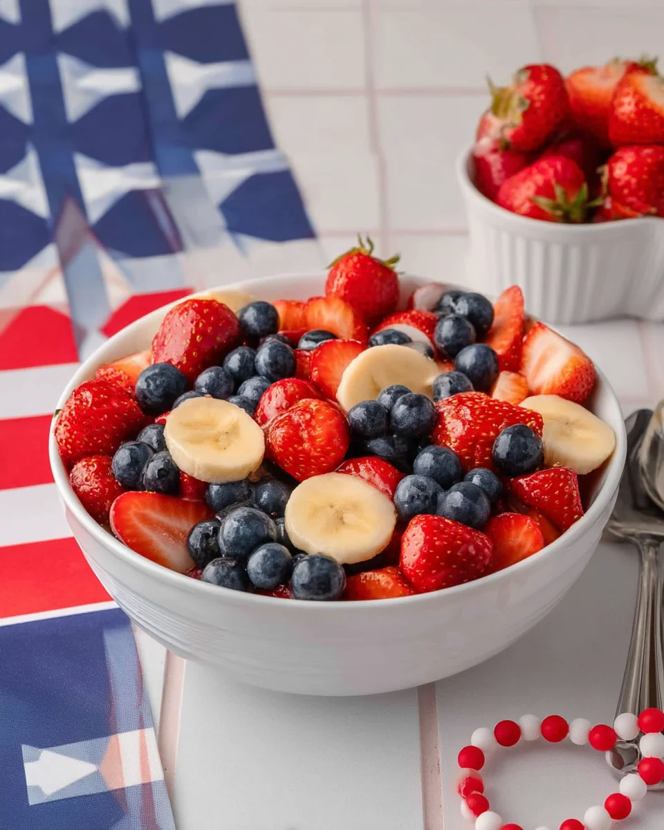 4th of July Fruit Salad