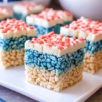 4th of July Rice Krispie Treats