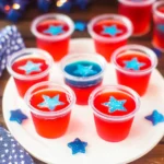 American Flag Jello Shots