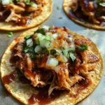 BBQ Chicken Tostadas