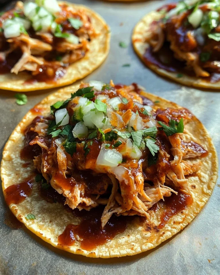 BBQ Chicken Tostadas