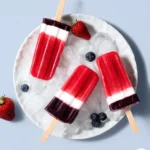Berry-Coconut Rocket Pops