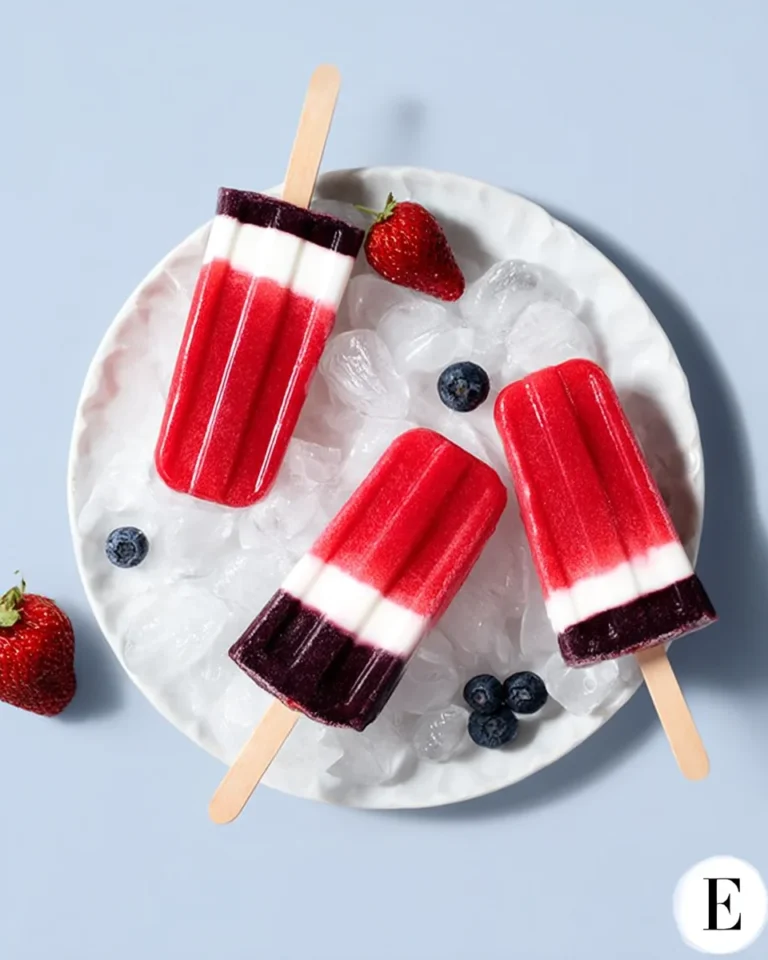 Berry-Coconut Rocket Pops
