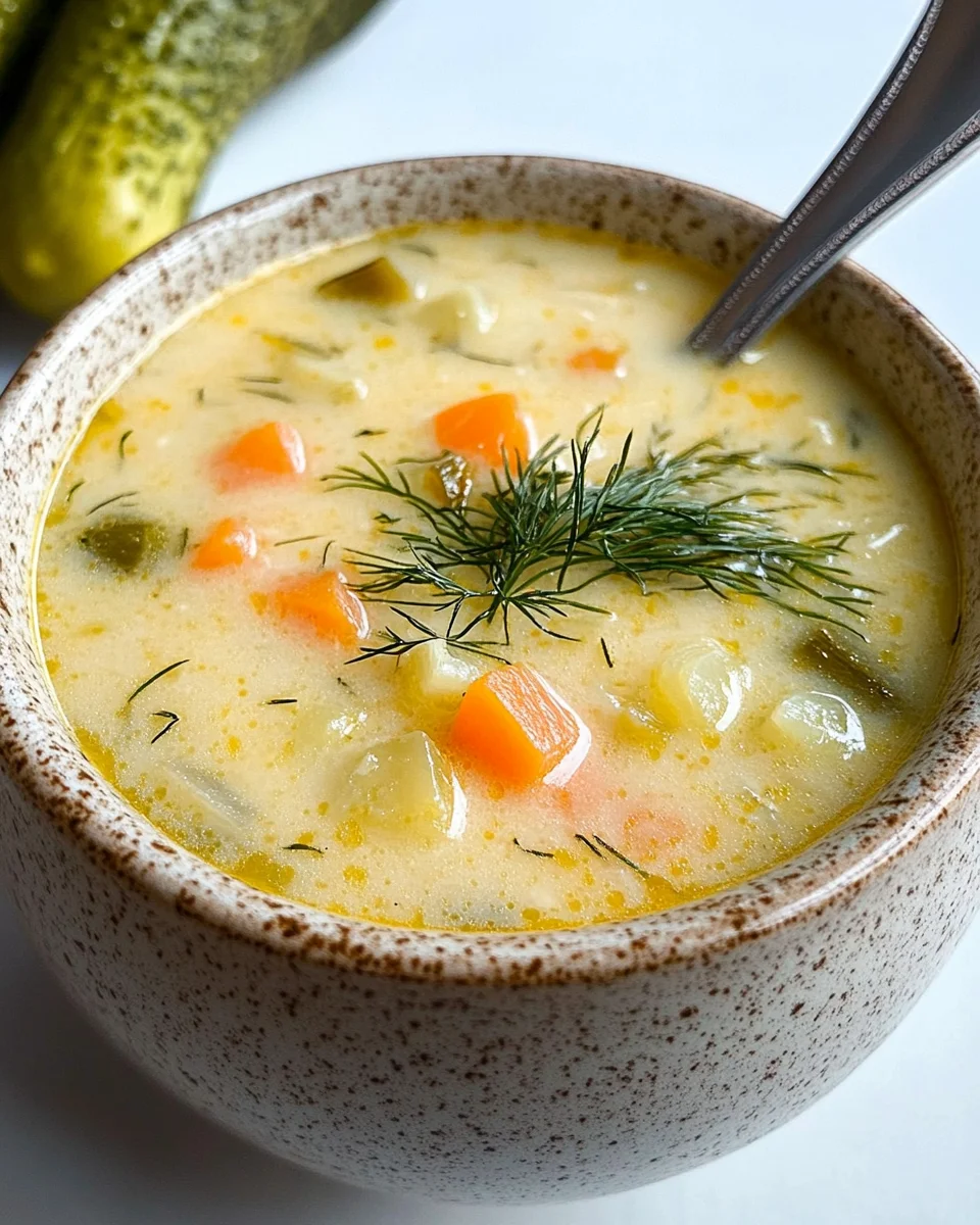 Dill Pickle Soup