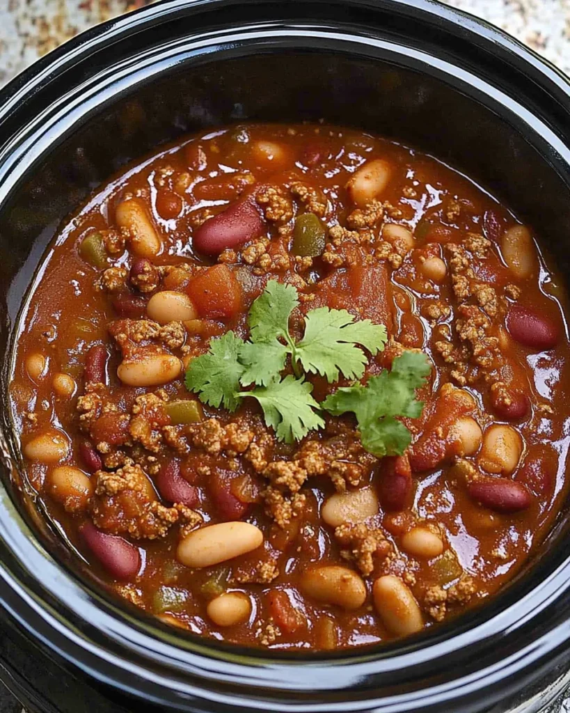 Easy Crockpot Chili