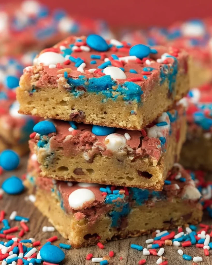 Fireworks Blondies