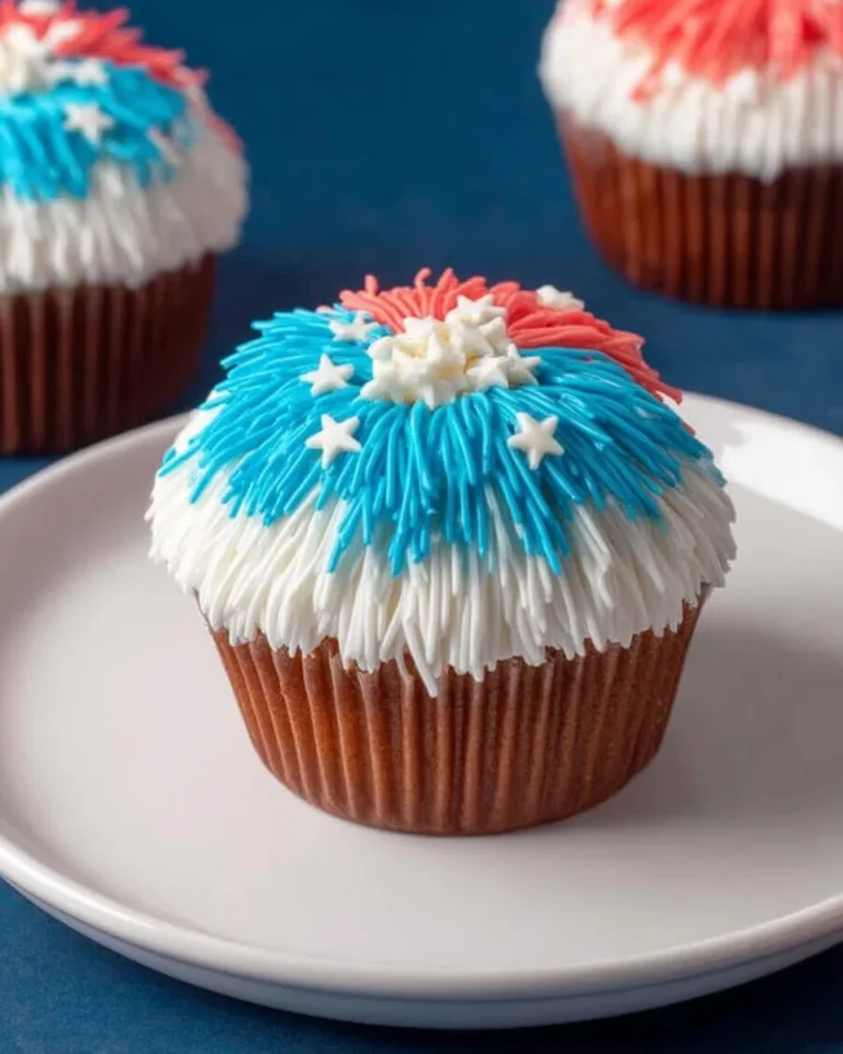 Fireworks Cupcakes