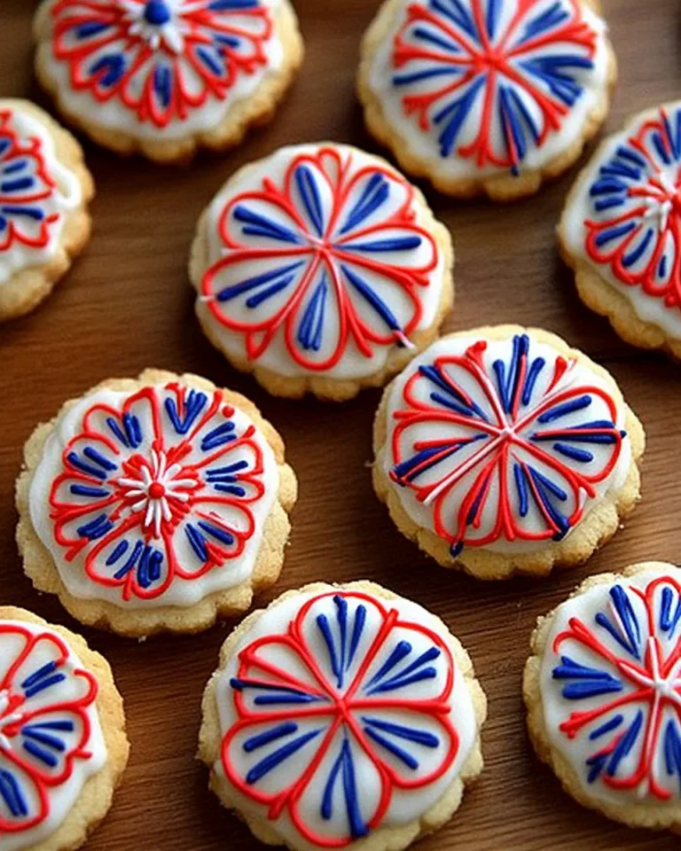 Fireworks Sugar Cookie Cake