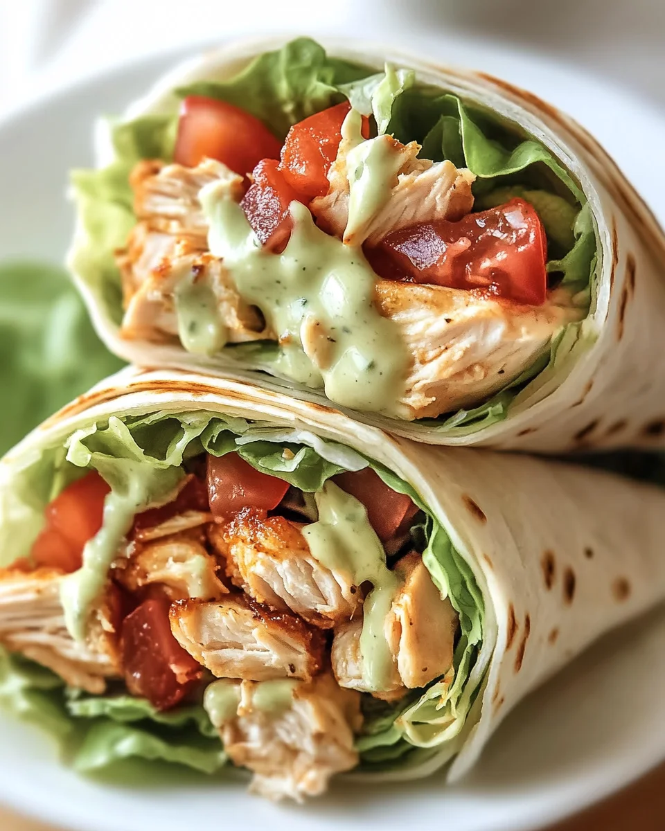 Flavorful Rotisserie Chicken Wraps