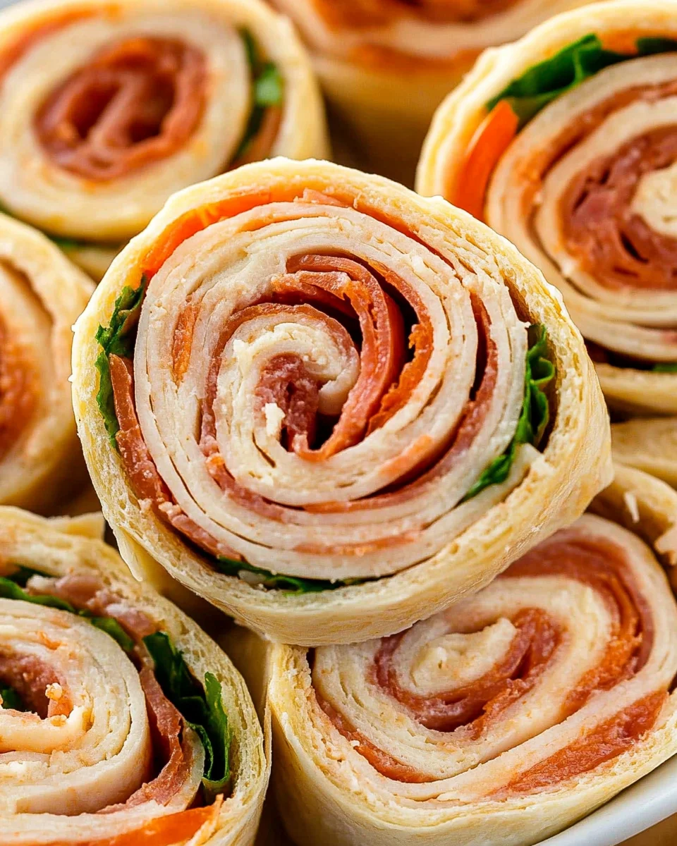 Italian Deli Pinwheel Sandwiches