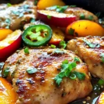 Jalapeno Peach Chicken