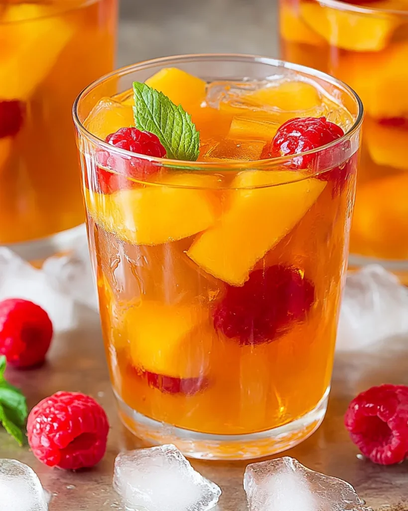 Mango Iced Tea