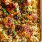 Oven Baked Chicken and Rice