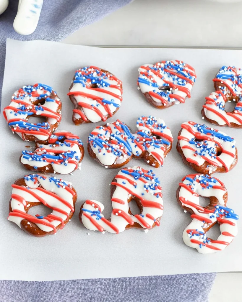 Patriotic Pretzels