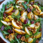 Pear Salad with Balsamic Vinaigrette