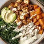 Roasted Chicken, Sweet Potato, and Kale Bowls