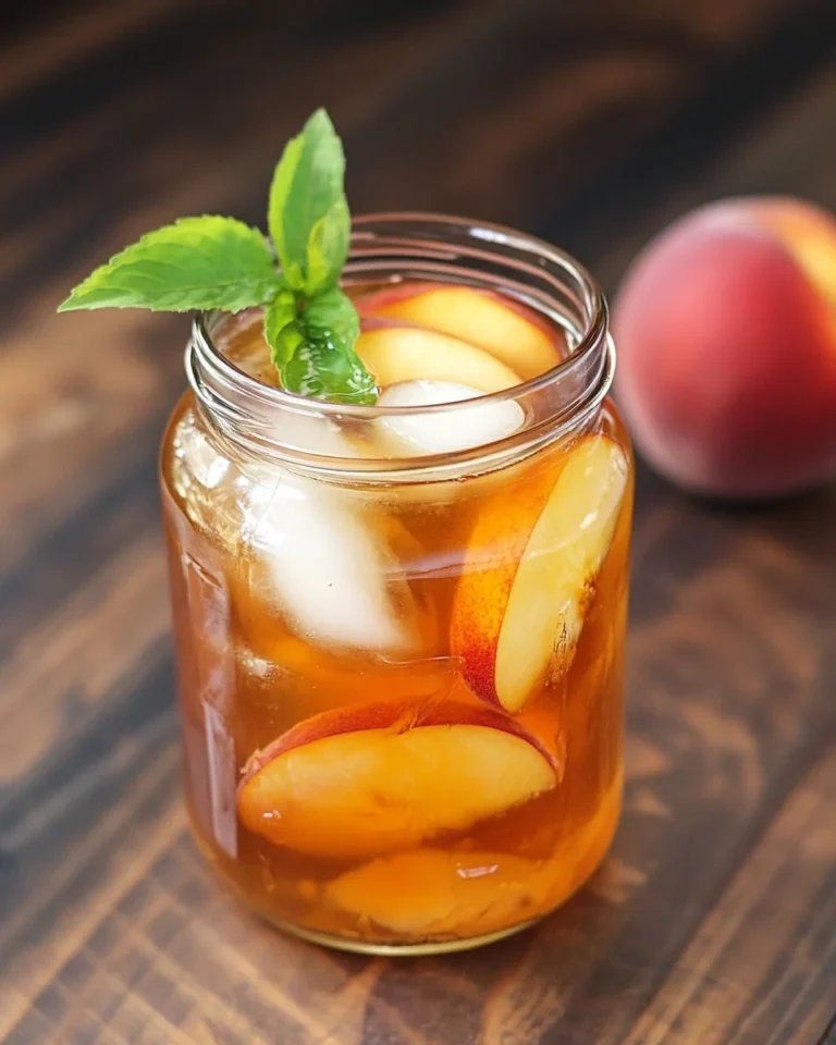 Southern Peach Tea