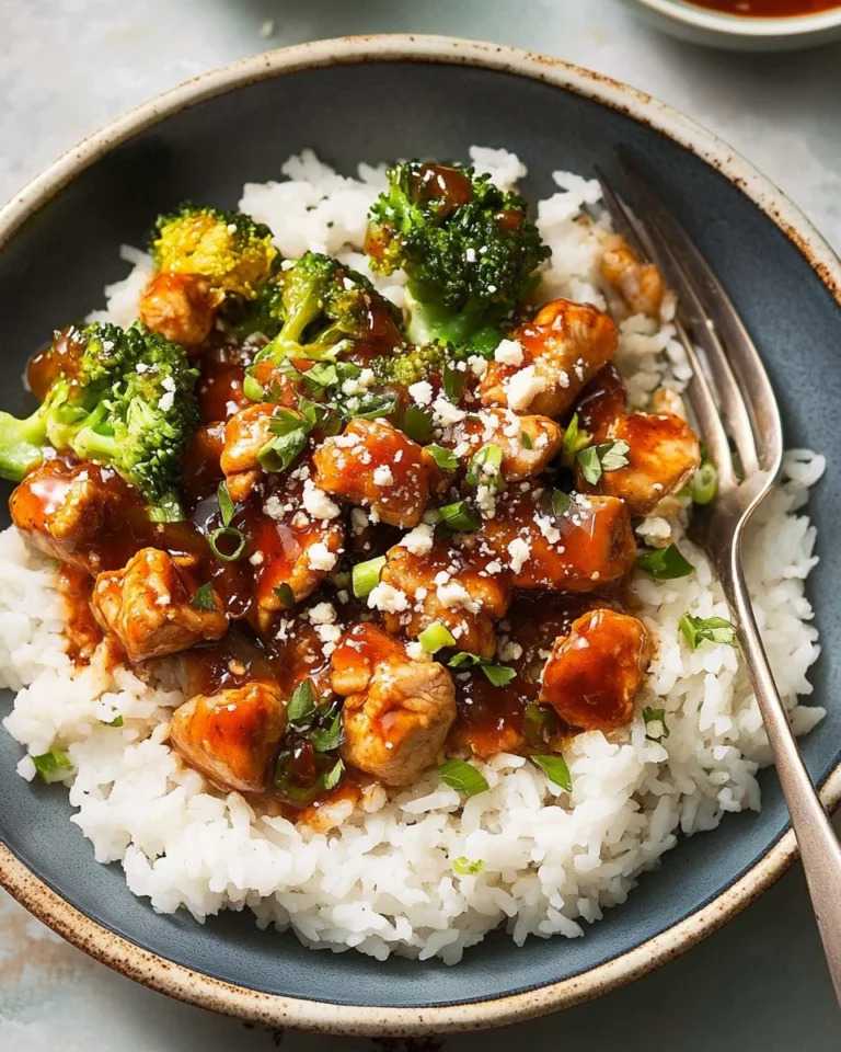 Sticky Chicken Rice Bowls