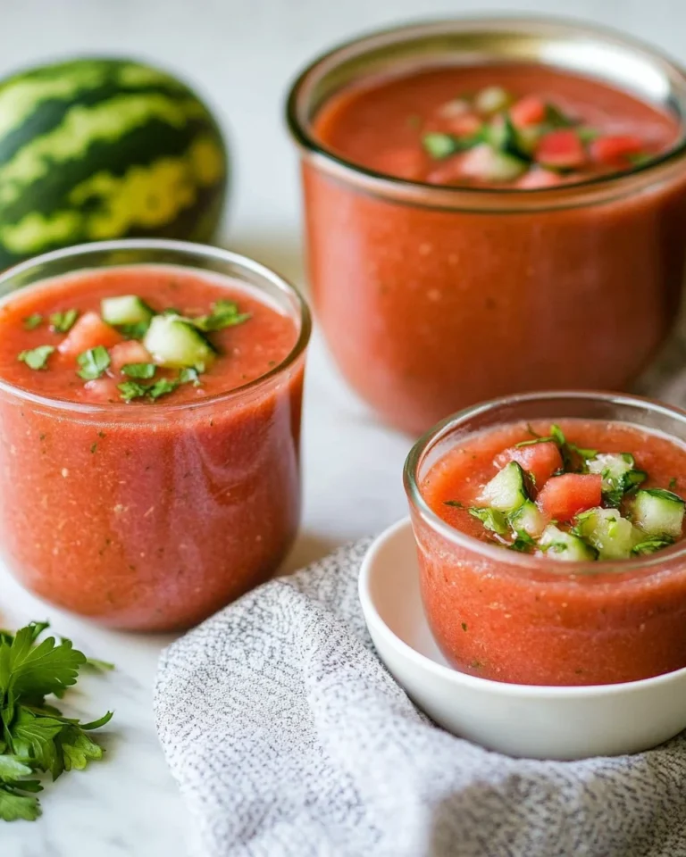 Watermelon Gazpacho Recipe
