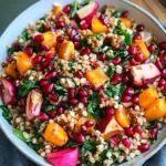 Winter Pomegranate and Grain Salad