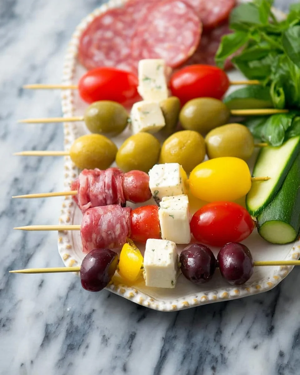 Antipasto Skewers