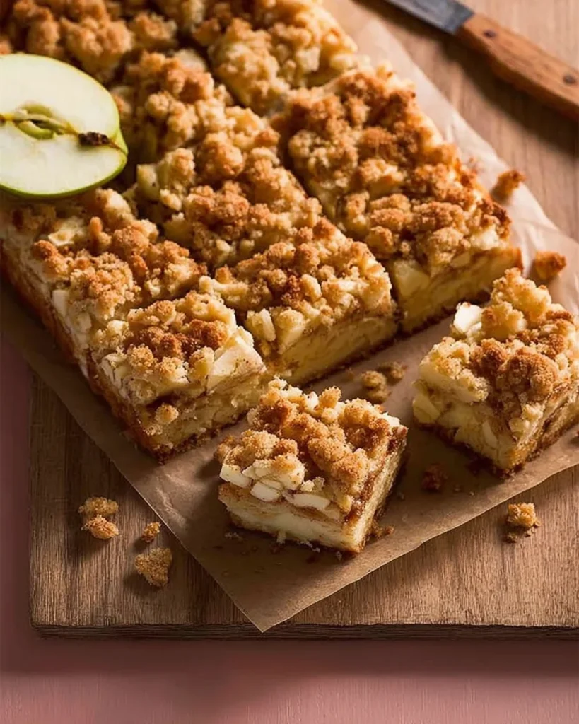 Apple Crumble Bars