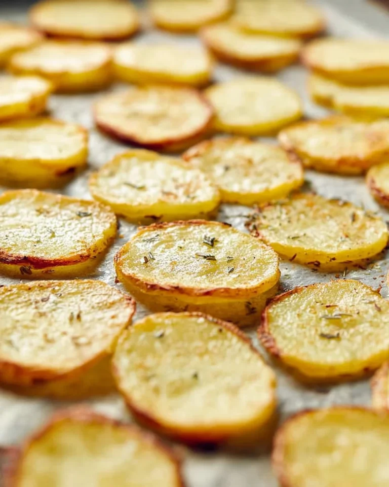 Baked Potato Slices