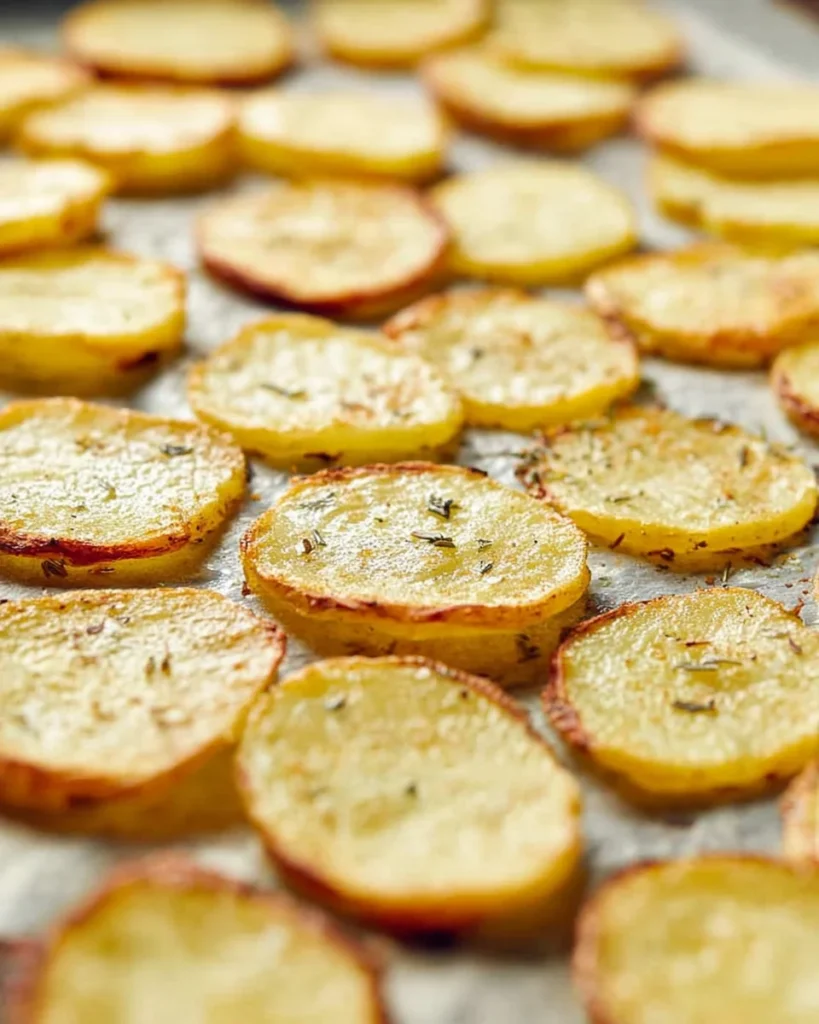 Baked Potato Slices