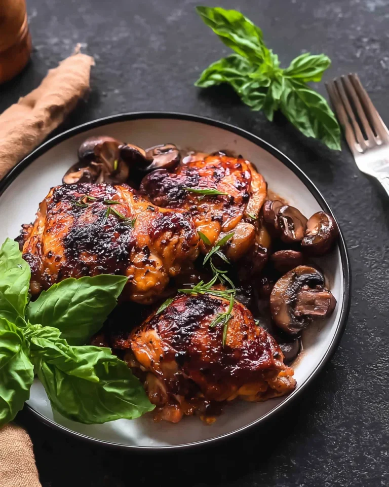 Balsamic Chicken Thighs