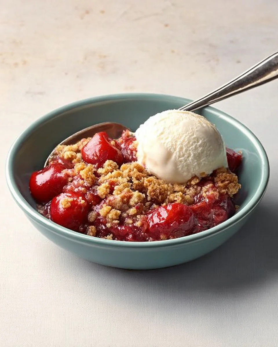Cherry Crisp Recipe