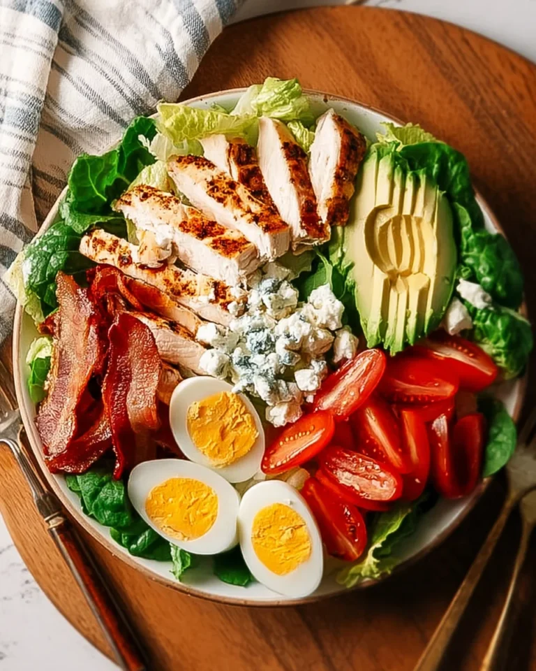 Cobb Salad with Chicken and Bacon