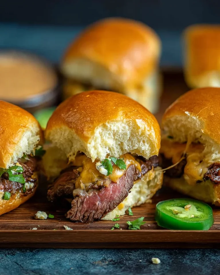 Cowboy Butter Steak Sliders