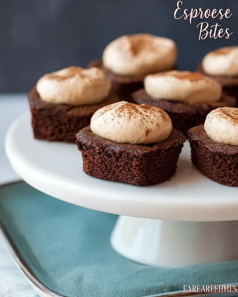 Espresso Brownie Bites