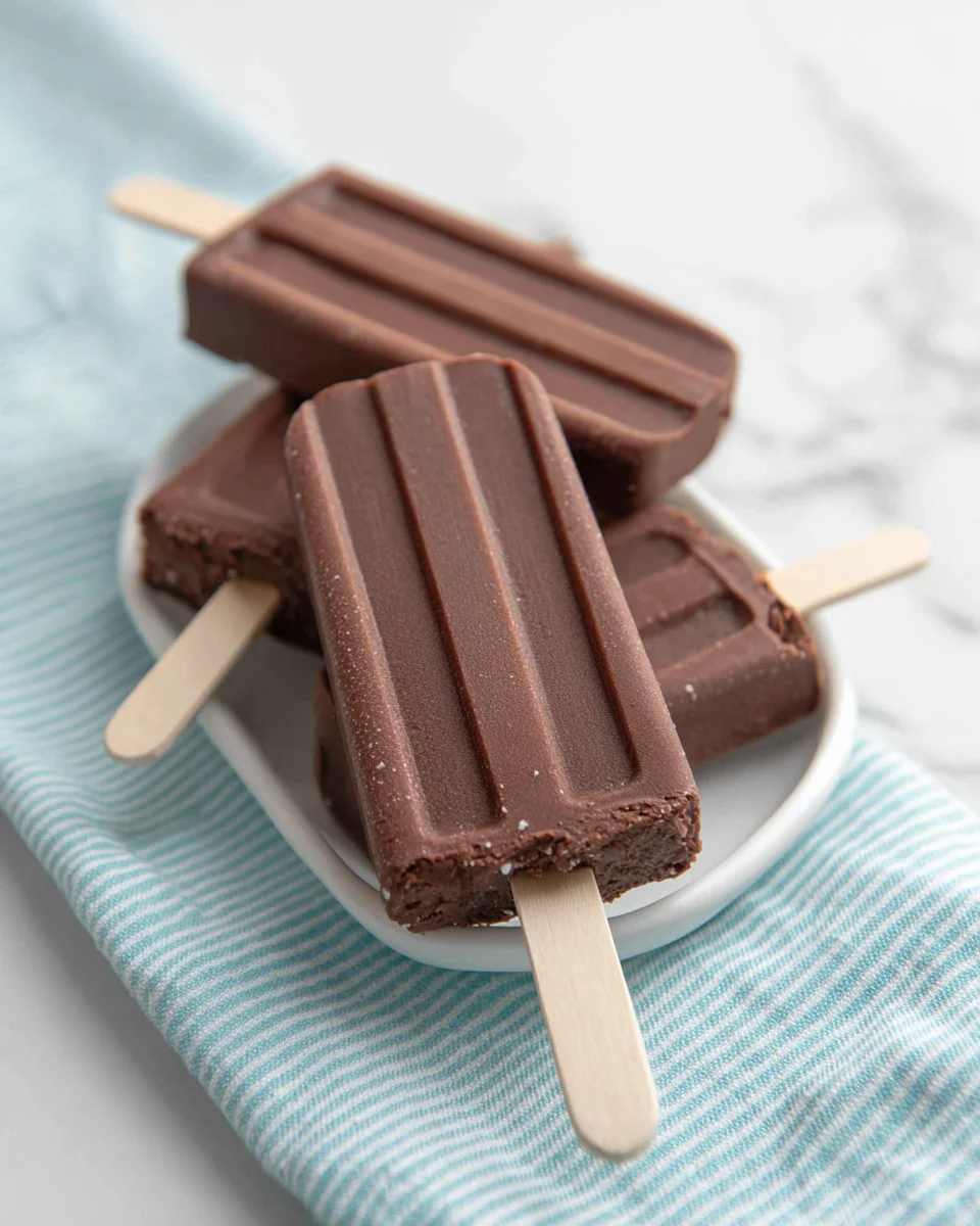 Fudge Popsicles