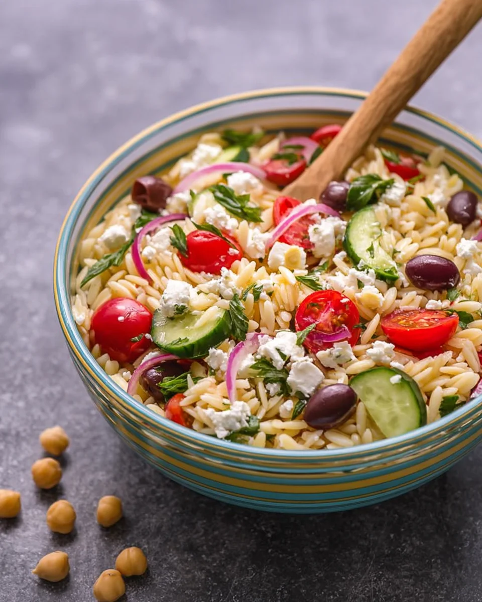 Greek Orzo Salad