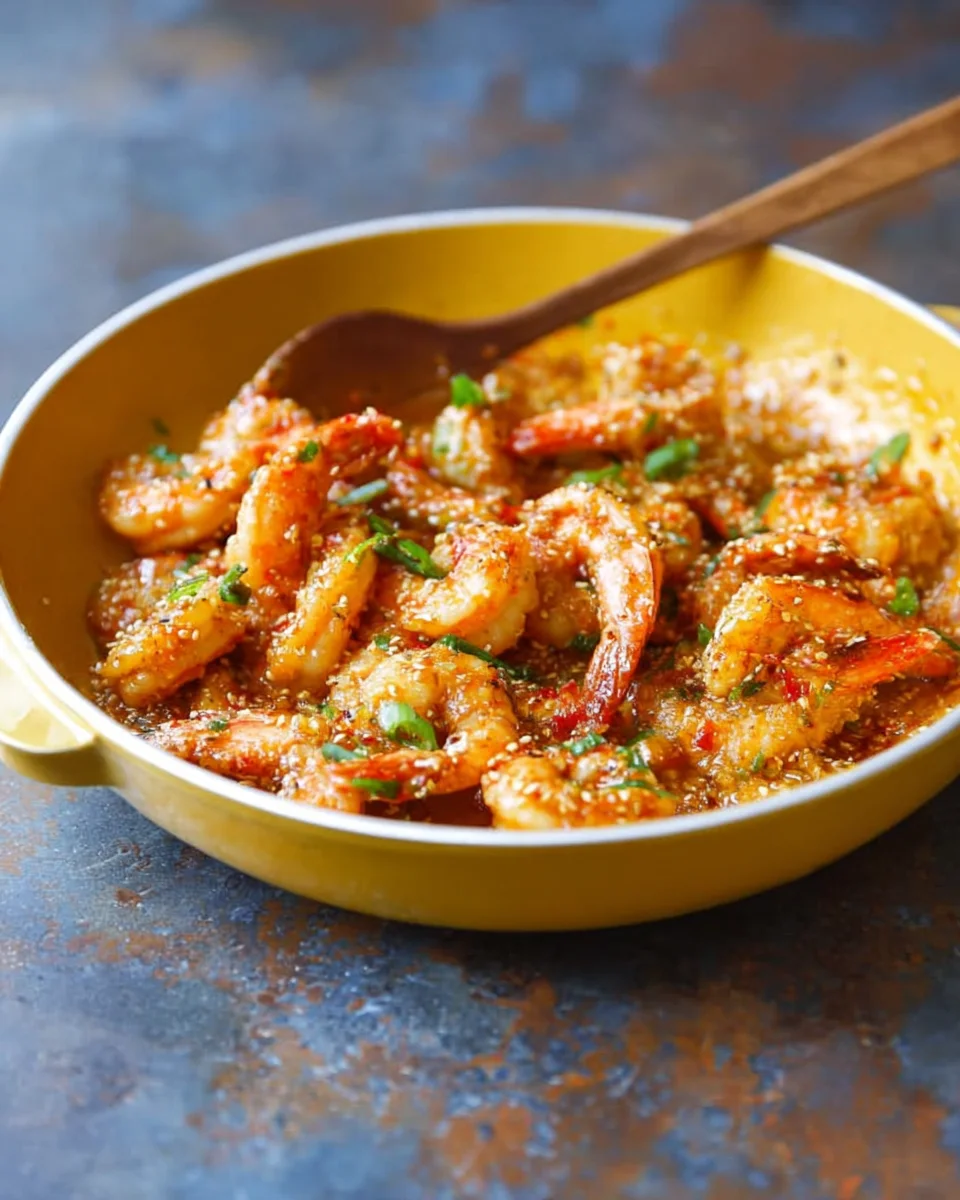 Honey Orange Shrimp