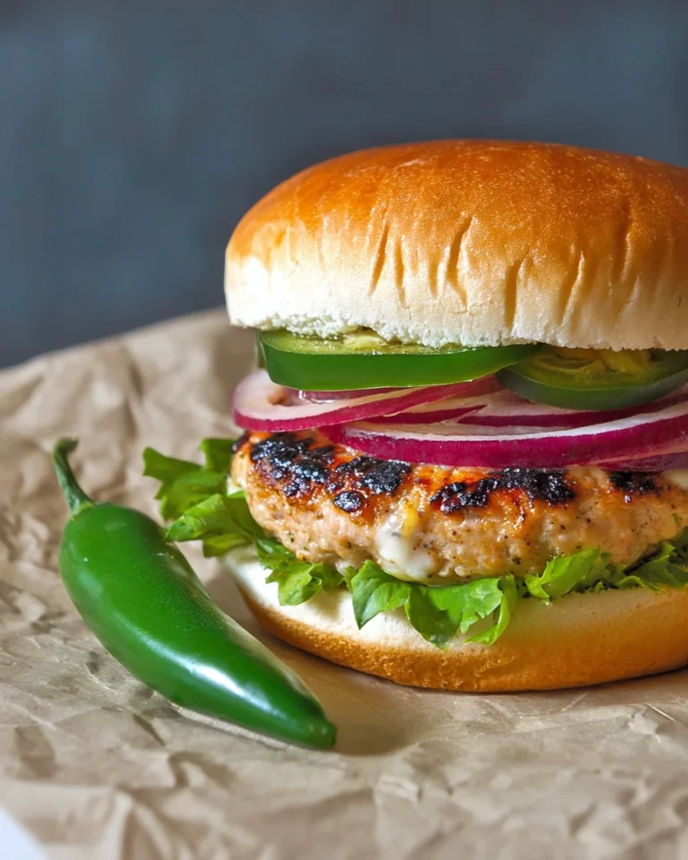 Jalapeño Turkey Burgers