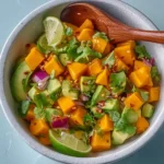 Mango Salad with Lime Dressing