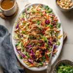 Sesame Chicken Cabbage Crunch Salad