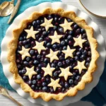 Star-Studded Blueberry Pie