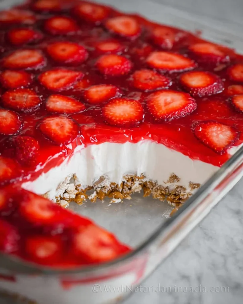 Strawberry Pretzel Salad