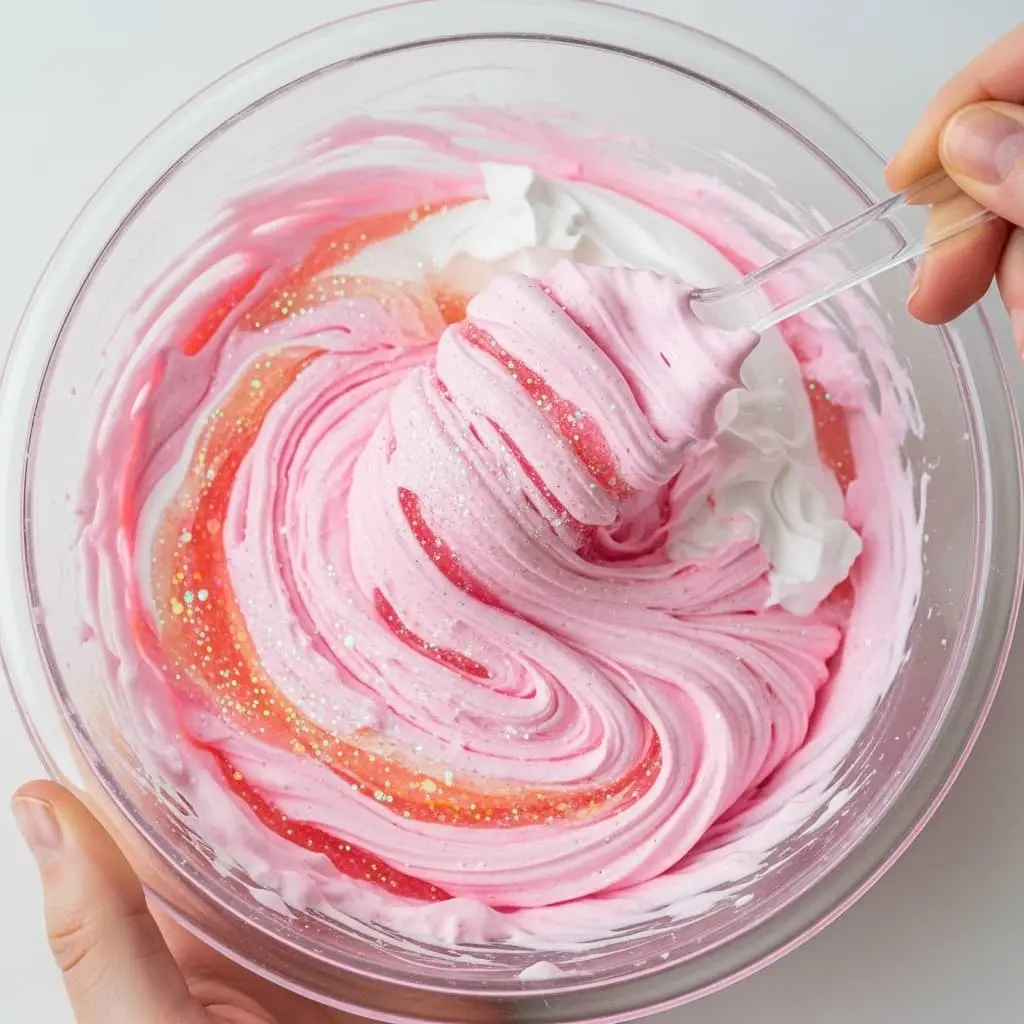 Glitter Shaving Cream Slime