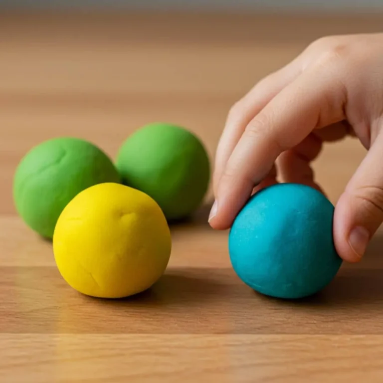 fluffy 3-ingredient DIY play dough recipe