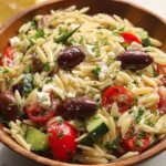 Greek Orzo Pasta Salad