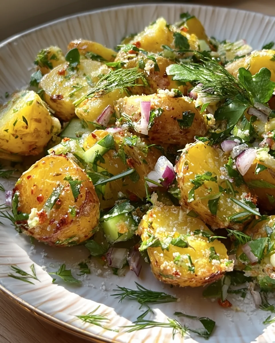 Herbed Roasted Potato Salad