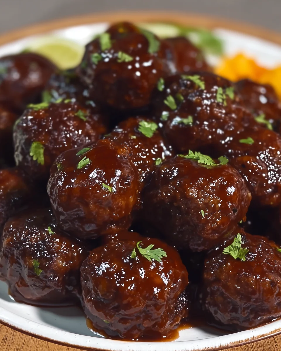 BBQ Jerk Meatballs
