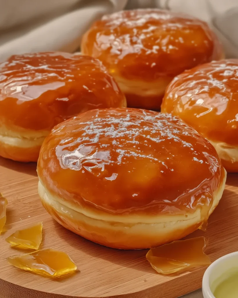 Caramelized Crème Brûlée Donuts