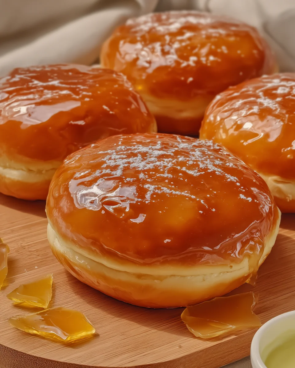 Caramelized Crème Brûlée Donuts