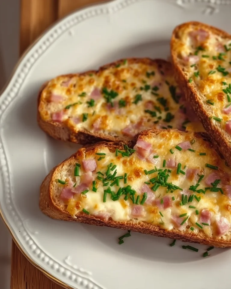 Cheese and Bacon Baked Toasties