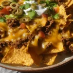 Cheesy Beef Nachos